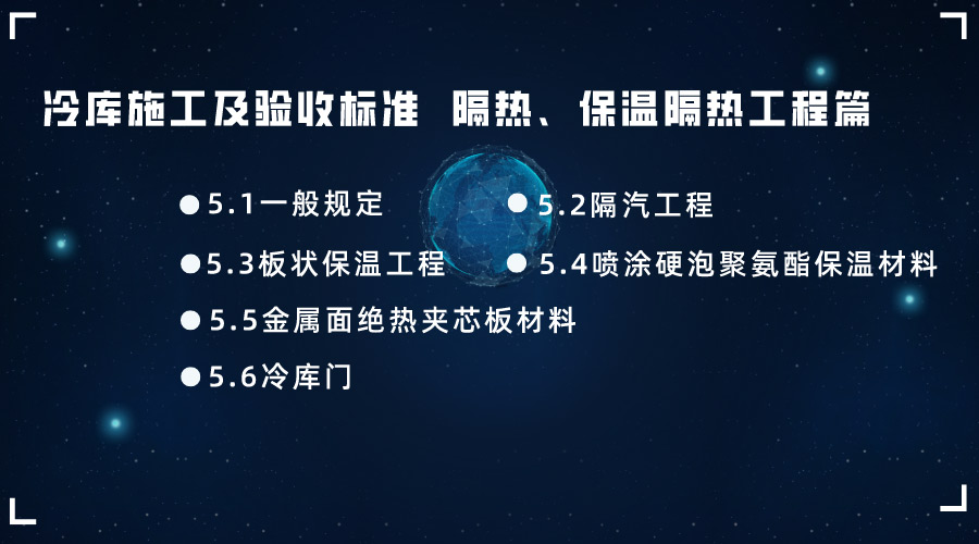 冷庫施工及驗(yàn)收標(biāo)準(zhǔn) GB51440-2021隔汽、保溫隔熱工程篇